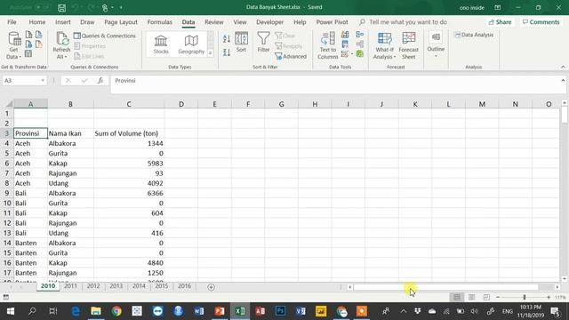 Cara Menggabungkan Banyak Sheet Menjadi Satu смотреть онлайн