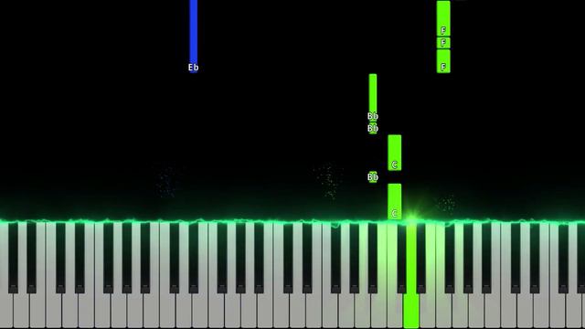 Demon Slayer 3 OP - Kizuna no Kiseki | EASY Piano Tutorial смотреть онлайн