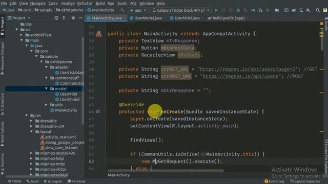 Using GSON to parse the JSON data in android Quick Guide in Hindi смотреть онлайн