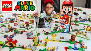 ЛЕГО Супер МАРИО - LEGO Super Mario - обзор все наборы, новые скины для Марио - конструктор Игрушки