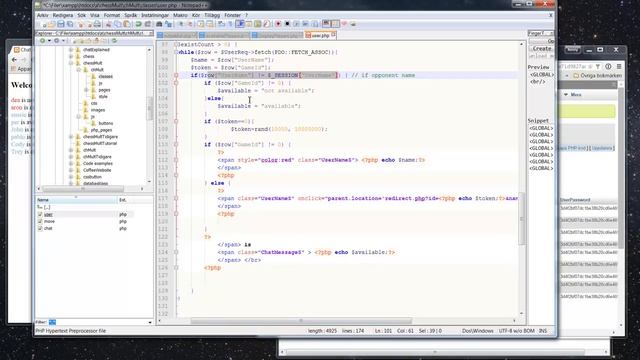 Programming a multiplayer game with javascript php sql Part 6 choose an opponent and redirect смотреть онлайн
