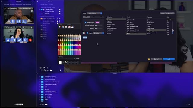 Ecamm Live Text Overlays |  8 Graphic Overlay Tips & Tricks |  BuildingBlocks With Ana & Fuljens