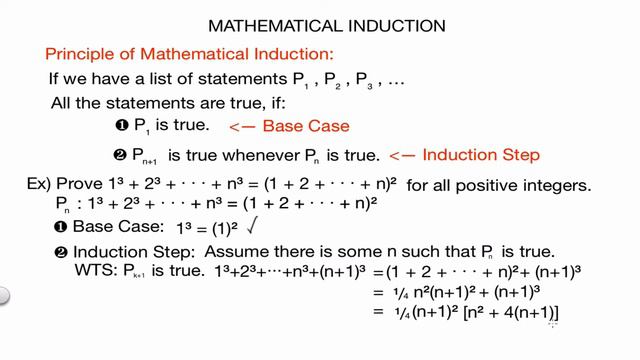 Induction Proof Introduction