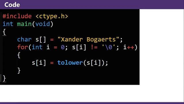 C How To Lowercase a String смотреть онлайн