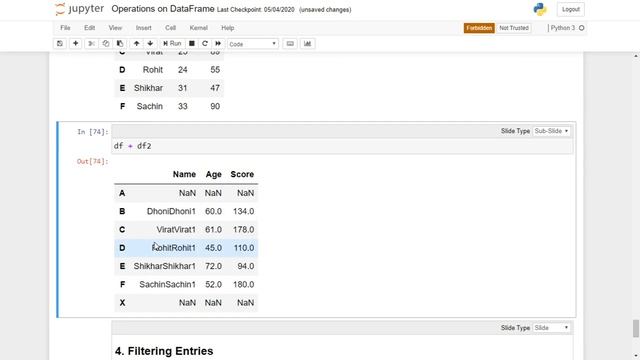 PT-7 || Operations on Dataframe || Class 12 Informatics Practices смотреть онлайн