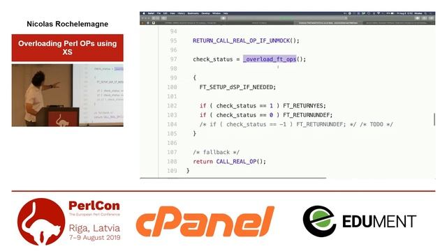 Nicolas Rochelemagne. Overloading Perl OPs using XS смотреть онлайн