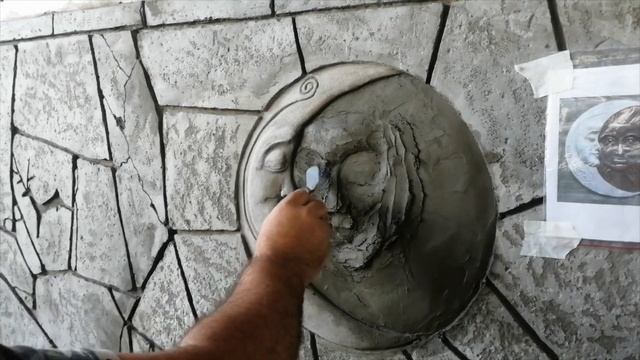 БАРЕЛЬЕФ НА ЦОКОЛЕ (ИЗ ЦЕМЕНТА И ПЕСКА) смотреть онлайн