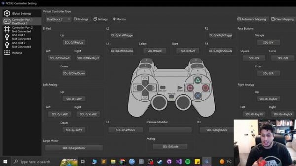 PCSX2 1.7.x PS4 Controller Setup On Windows (2023) | DualShock 4 Controller Setup