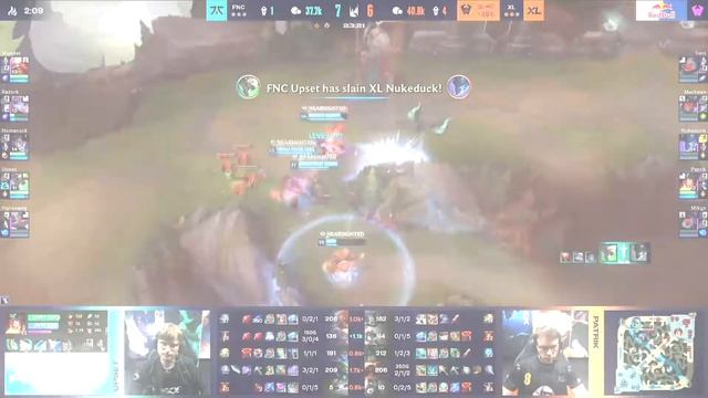 Fnatic vs Excel, Upset vs Patrik . Плейофф LEC, Лето 2022, Нижняя сетка , Раунд 1 смотреть онлайн