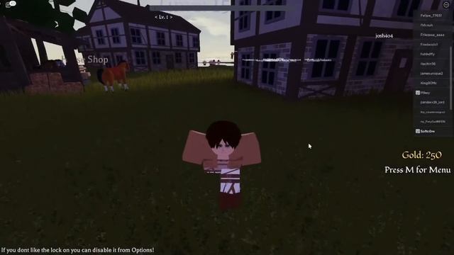 Roblox ALL new *GOLD* codes on THIS Attack on Titan Game... (Untitled Attack on Titan) смотреть онлайн