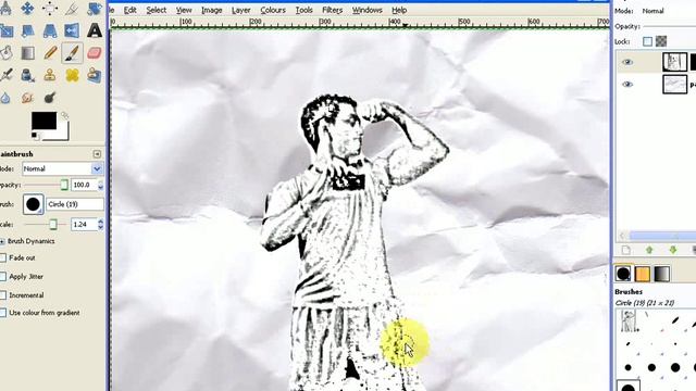 How to make a Sketch or Cartoon You with Gimp смотреть онлайн