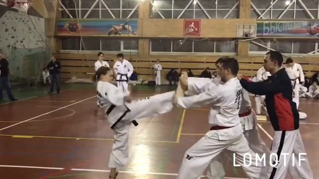 Тхэквондо. Аттестация на черные пояса декабрь 2017 г. смотреть онлайн