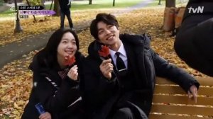 Как снимался "Гоблин" милейшие Гон Ю и Ким Го Ын