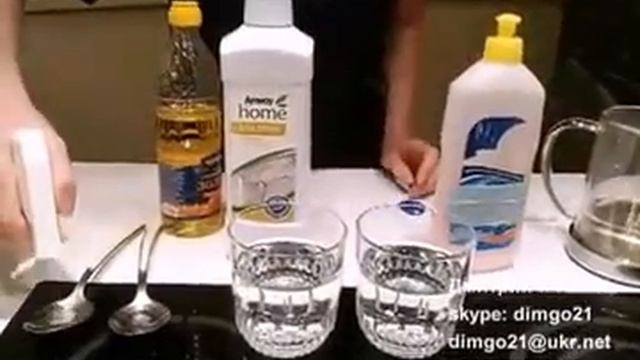 Демонстрация качества мойки посуды средством Amway HOME Dish Drops смотреть онлайн