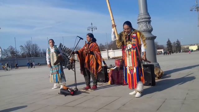 Индейцы снимают Клип на ВДНХ смотреть онлайн