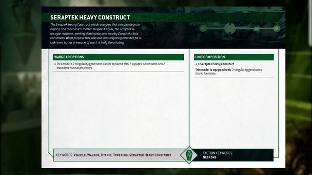 Индекс Некрон 10 редакции Necron Index 10th edition [4] Imperial Armor & Legends смотреть онлайн