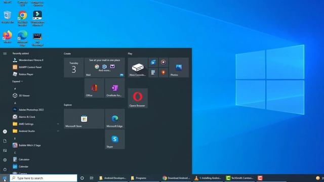 How To Download And Install Android Studio on Windows 10 смотреть онлайн