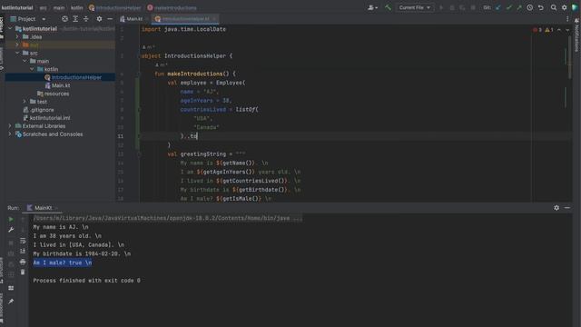 KT007 - Kotlin Data classes. смотреть онлайн