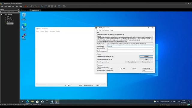 Windows 10 | Putty ile SSH KEY Oluşturmak смотреть онлайн