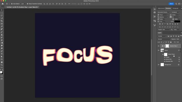 Transform Your Text With Gradient Blur: Adobe Photoshop Tutorial