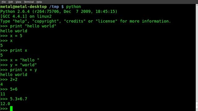 Python Basics - working in the python environment смотреть онлайн