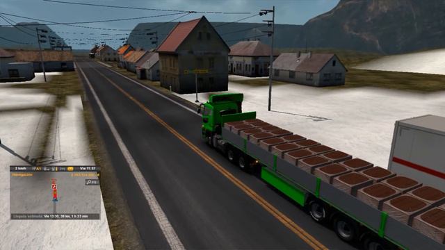 [ETS2 V.1.33 FUSO CAMION] MAPA PUNO PERU смотреть онлайн