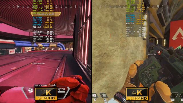Apex Legends | 1440p vs 2160p | RTX 2070 | i7 8700K | 32GB RAM | 500GB SSD смотреть онлайн
