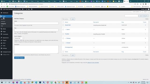how to add, edit categories and tags to wordpress website смотреть онлайн