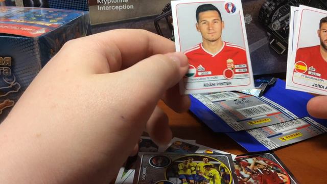 Обзор на наклейки EURO 2016 Panini #2 смотреть онлайн