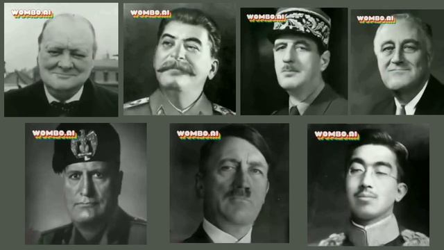 WW2 Leaders Singing