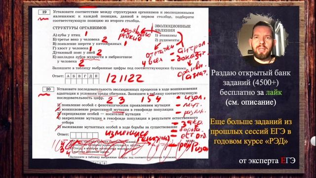 Разбор 5 варианта | Рохлов 2023 | БИОЛОГИЯ ЕГЭ смотреть онлайн