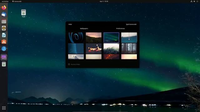 Install Komorebi And Setup A Live Wallpaper On Ubuntu Linux