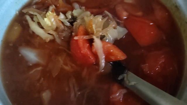 вкусный борщ, очень вкусный на курином бульоне! присоединяйтесь! смотреть онлайн