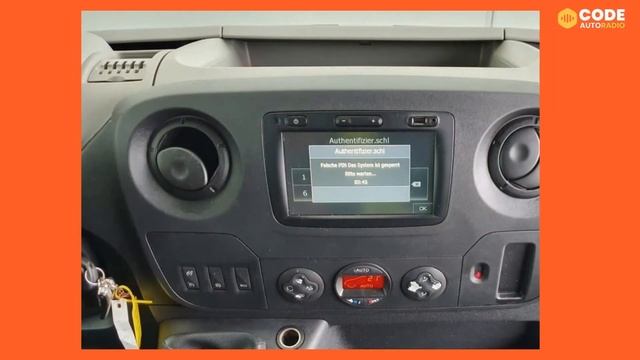 Renault authentifizierungsschlüssel - Authentifizier schl clio, trafic, megane, kangoo, Captur... смотреть онлайн