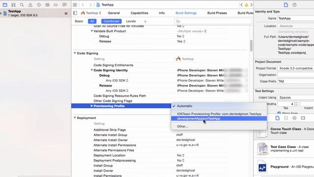 Appium Testers Perspective for iOS Signing an App (app signed with i.e. iOS Developer) смотреть онлайн