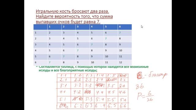23 урок теория вероятностей смотреть онлайн