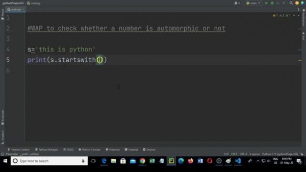 Python String Functions  ( Part 1 )