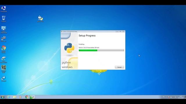 Знакомство с Телеботом и установка Python 3.8.10 на Windows 7 смотреть онлайн