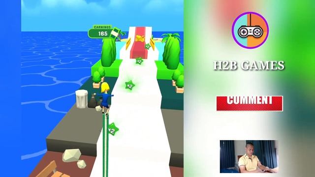Satisfying Mobile Game: Hamburger Runner, Tall Man Run, Ball Run 2048, Going Balls, Stack Rider...