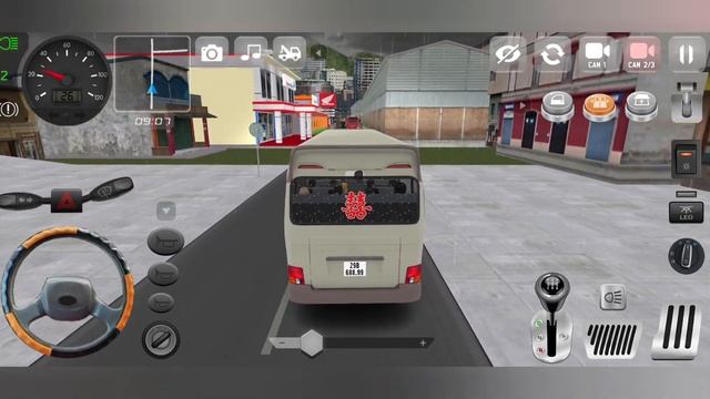 Minibus Simulator Vietnam |Địa hình - Rừng núi |Hyundai County - Skins: Màu nguyên bản 2 | GP16 смотреть онлайн