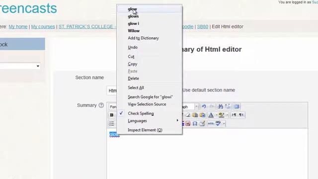 Using HTML Editor Part 1 of 2 смотреть онлайн