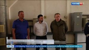 Николай Шульгинов в сюжете телеканала Россия 1 о рабочей поездке в Крым и ДНР