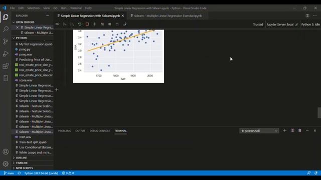 Linear Regression with Python смотреть онлайн
