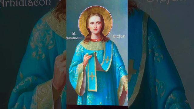 Troparul Sfântului Întâiului Mucenic și Arhidiacon Ștefan sărbătorit 27 Decembrie смотреть онлайн