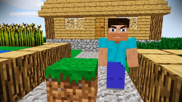 Annoying Villagers - Minecraft Animation смотреть онлайн