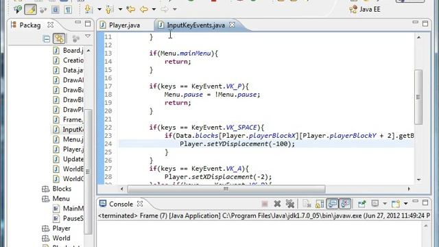Java Game Tutorial 17: Jumping! смотреть онлайн
