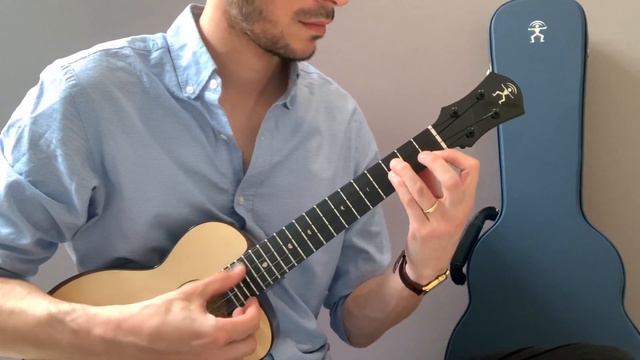 Black Hole Sun (Soundgarden) - ukulele solo cover - aNueNue Bird UT200 AIR смотреть онлайн