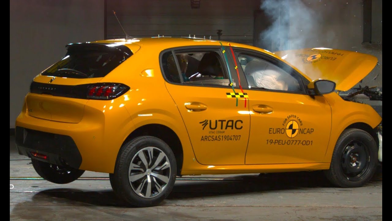Peugeot 208 2020 - Краш-тесты смотреть онлайн