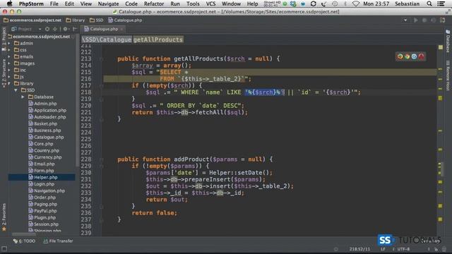 06-09: E-commerce application with PHP, MySQL, Ajax and PayPal (Season 4) смотреть онлайн