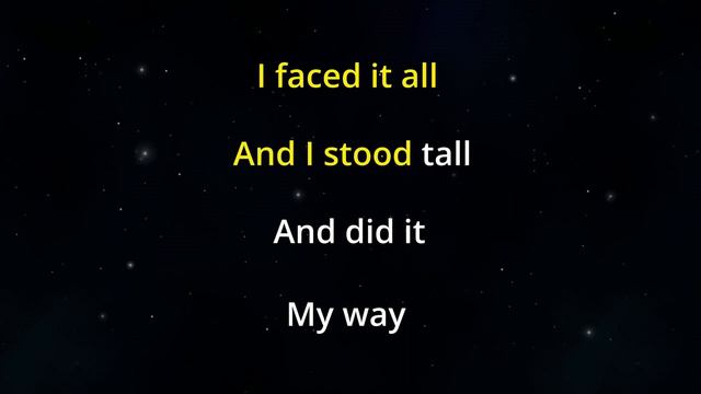 MY WAY (Frank Sinatra) - KARAOKE Piano LOWER KEY смотреть онлайн